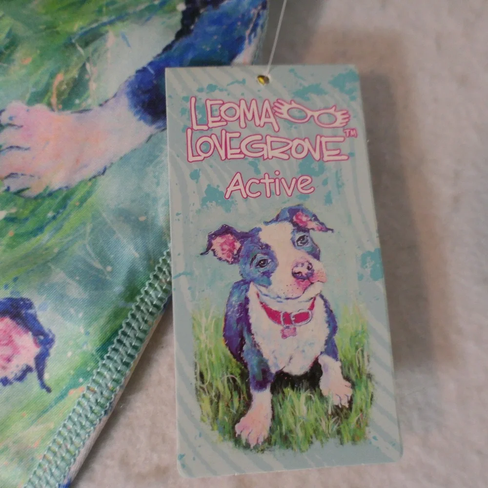 Leoma Lovegrove Women Skort XXXL Blue Green Pit Bull 
